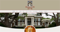 Desktop Screenshot of harringtonhousehistorichome.org