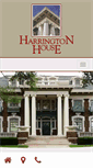 Mobile Screenshot of harringtonhousehistorichome.org